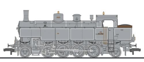 Liliput 131409 BBÖ Dampflokomotive Rh 378 27 Ep II DC
